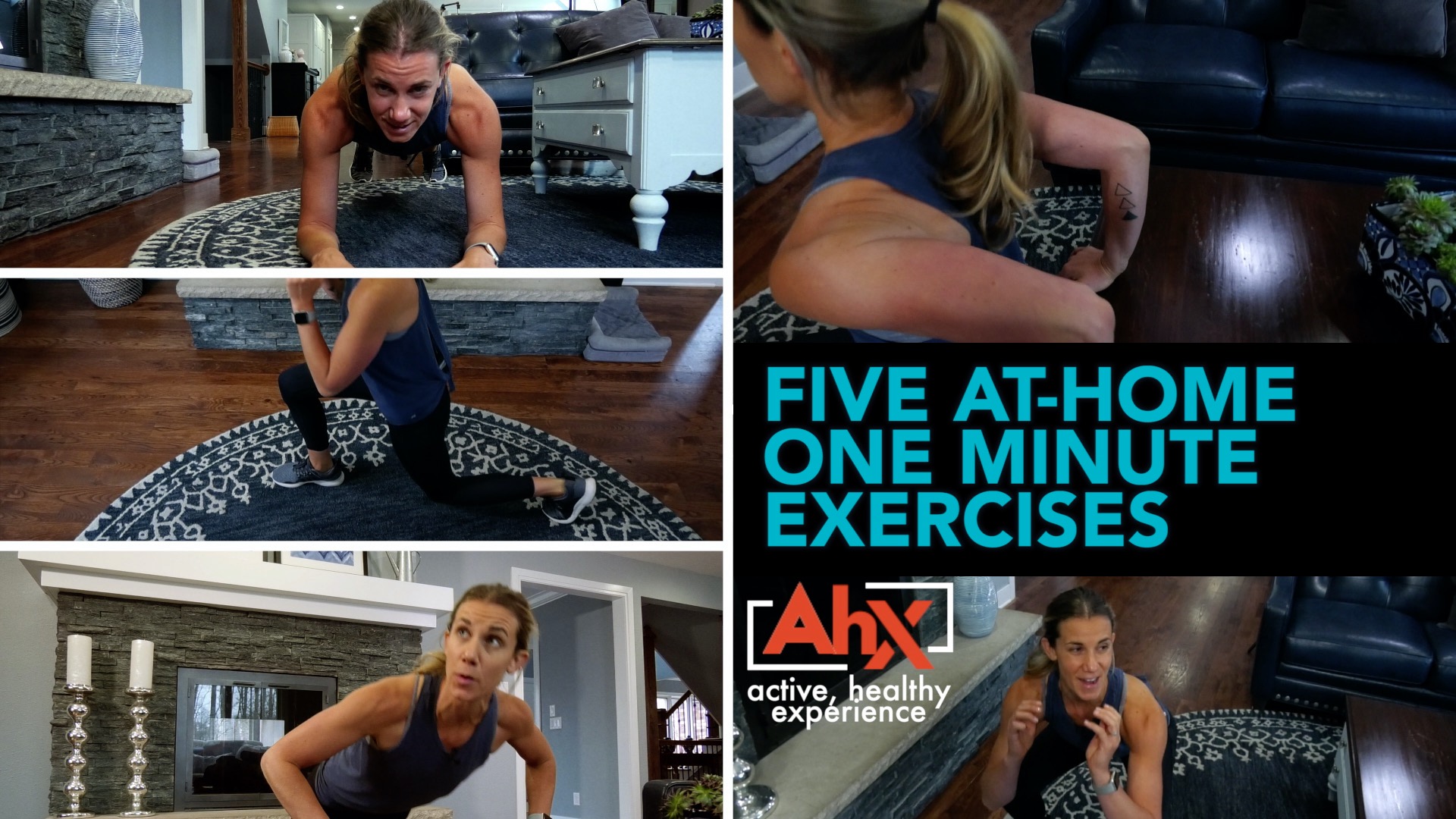 FIVE AT-HOME ONE MINUTE EXERCISES - Active Healthy Experience (AHX)
