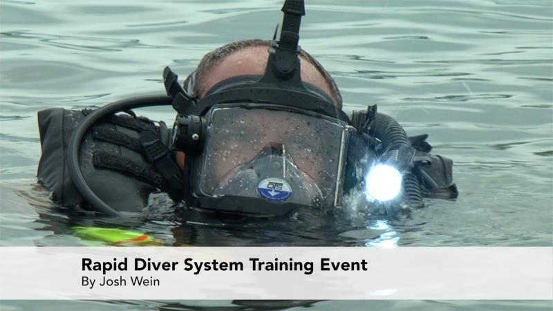 Bay Constables Hold a Rapid Diver System Training Event